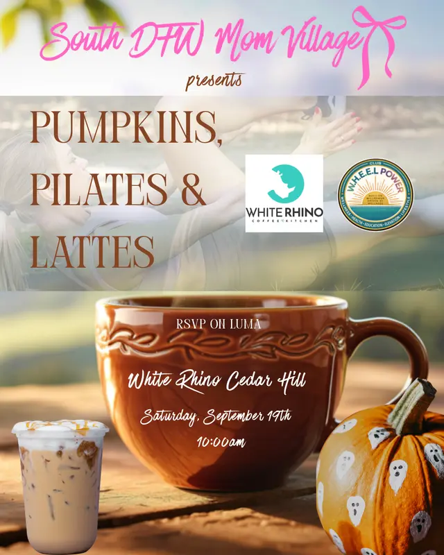 September 19th: Pumpkins, Pilates & Lattes