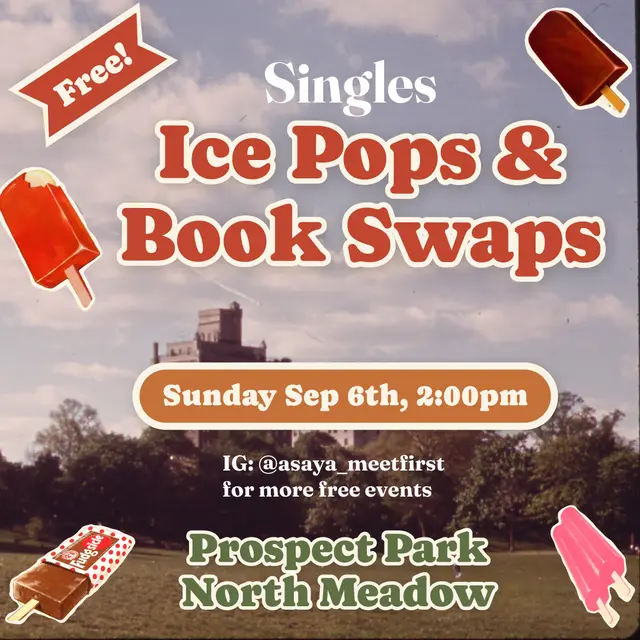 Ice Pops & Book Swaps -- Free!