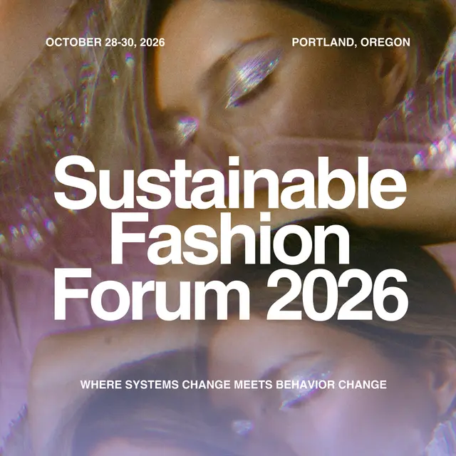 2026 Sustainable Fashion Forum