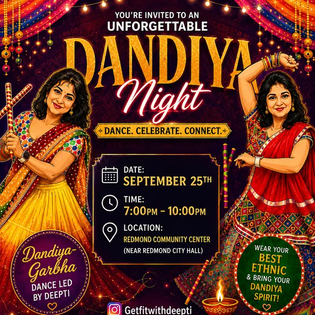 Dandia n Garbha Night 2026 With Deepti