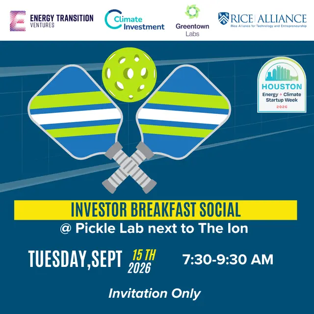 Investor Breakfast & Pickleball Social