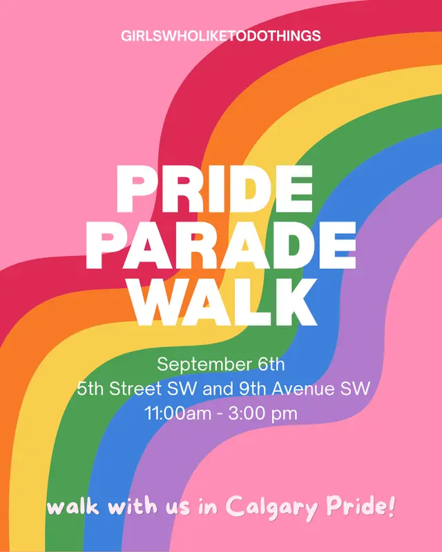Walk in the Calgary Pride Parade