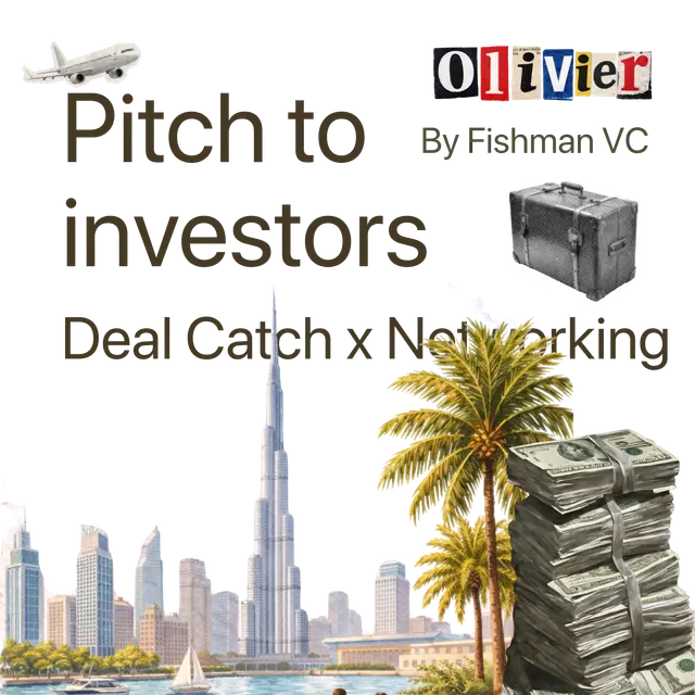 Deal Catch: Pitch & Networking in Dubai