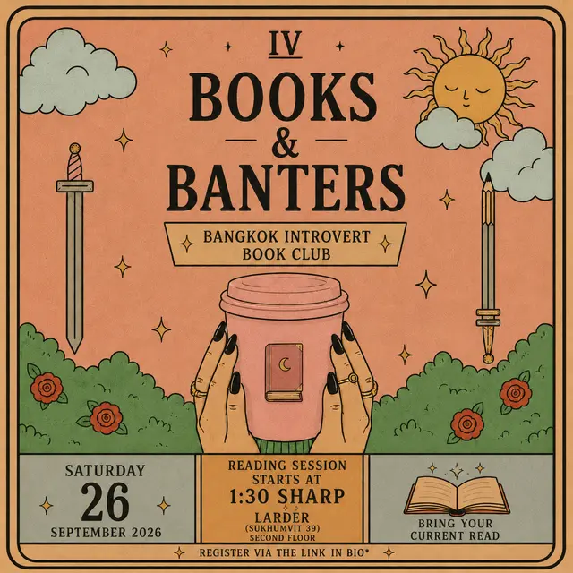 Books & Banters #5 : Bangkok Introvert Bookclub