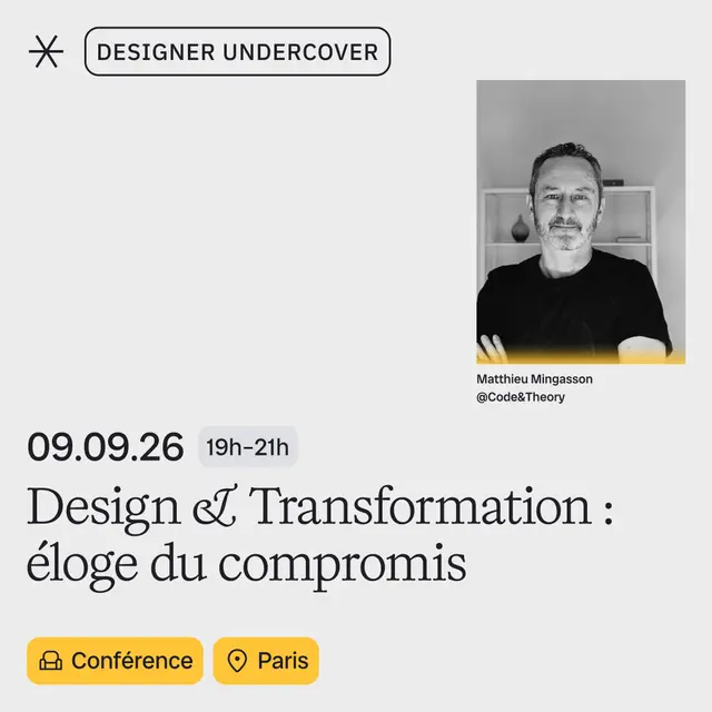 Designers undercover : Design & Transformation, éloge du compromis