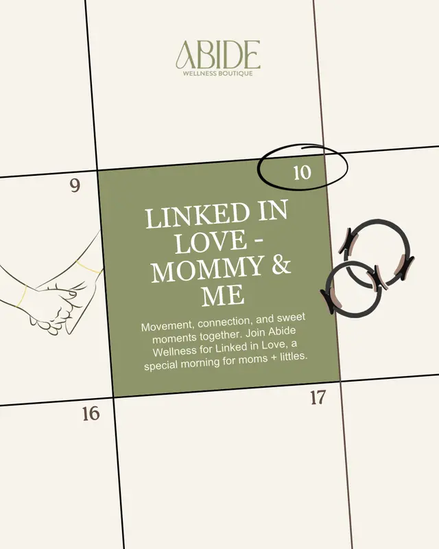 Linked in Love: Mom + Littles Pilates 🤍