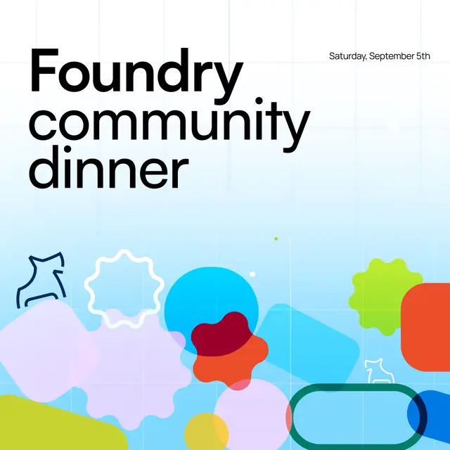 Foundry Dinner