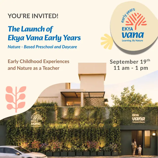 The Launch of Ekya Vana Early Years' Haralur Campus!