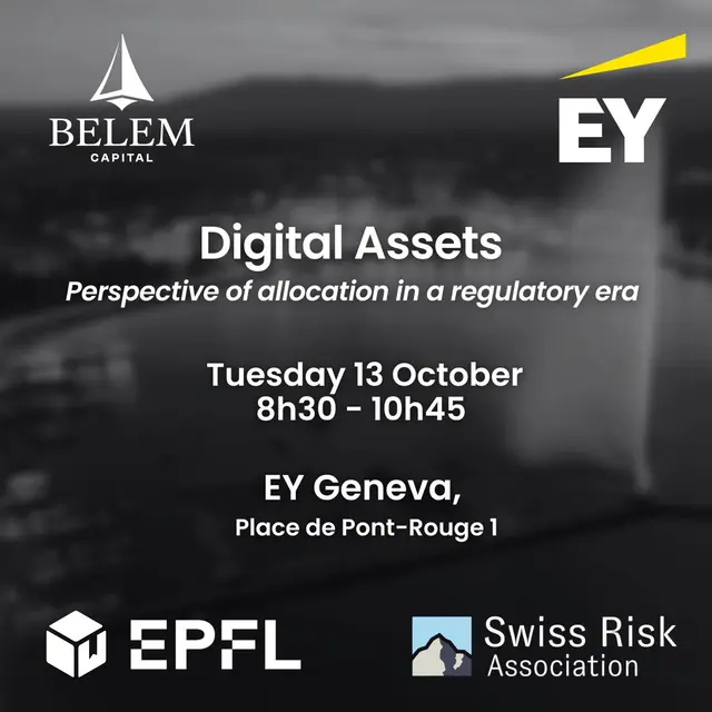 Digital Assets: From Regulatory Frameworks to Asset AllocationEY x Belem Capital x Swiss Risk Association x BSA (EPFL)