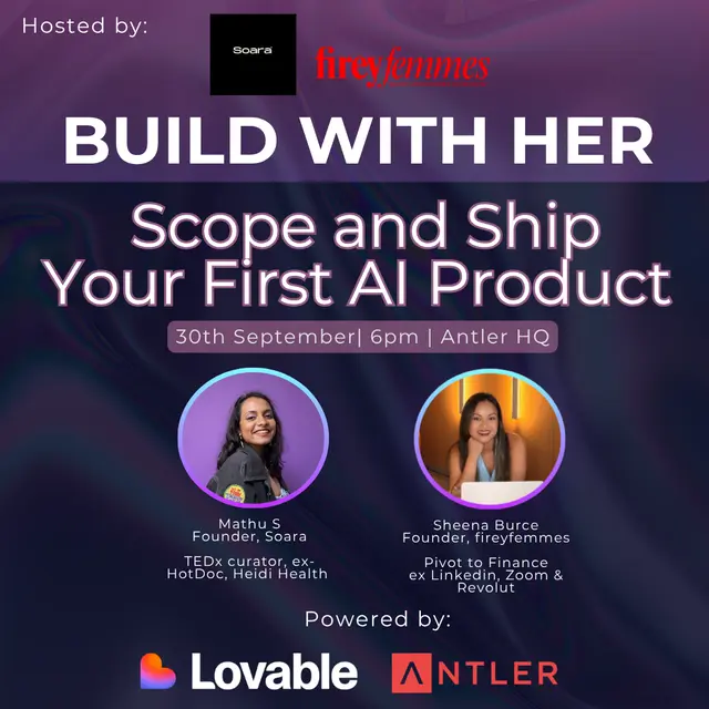 BUILD WITH HER: Scope and Ship Your First AI Product