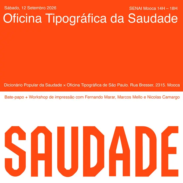 Oficina Tipográfica da Saudade