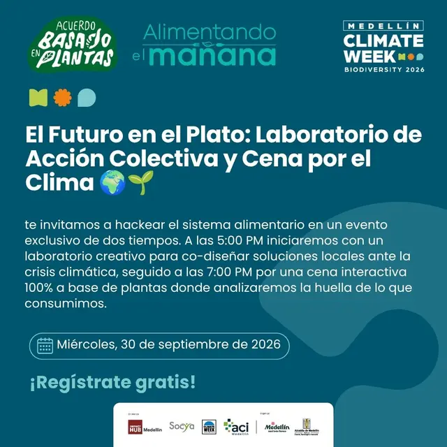 El Futuro en el Plato: Laboratorio de Acción Colectiva y Cena por el Clima 🌍🌱