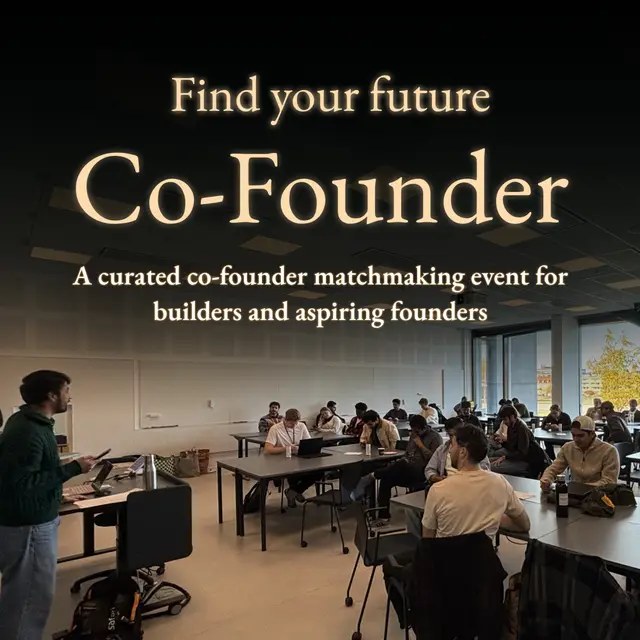 Co-Founder Matchmaking Event by Foundinity