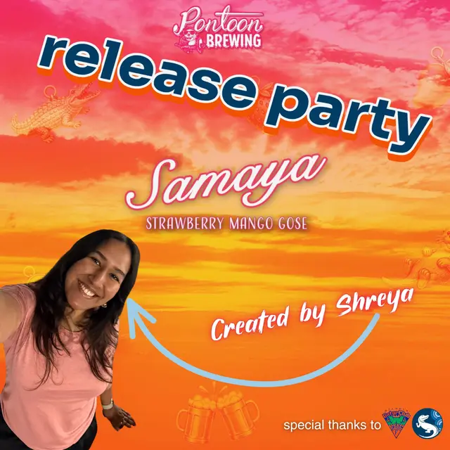 Samaya Beer Release Party | Cheers to Shreya 🍻 [ATL]