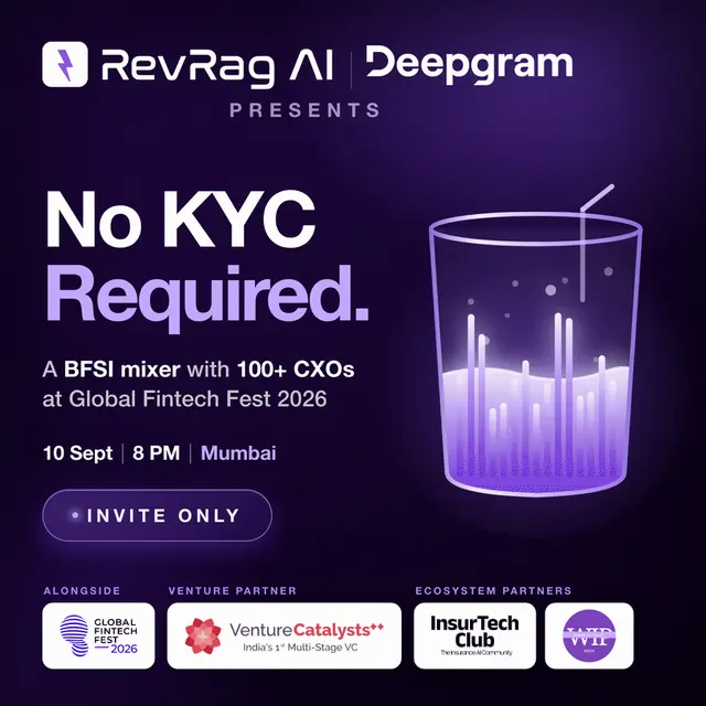 No KYC Required: A BFSI Mixer @ Global Fintech Fest