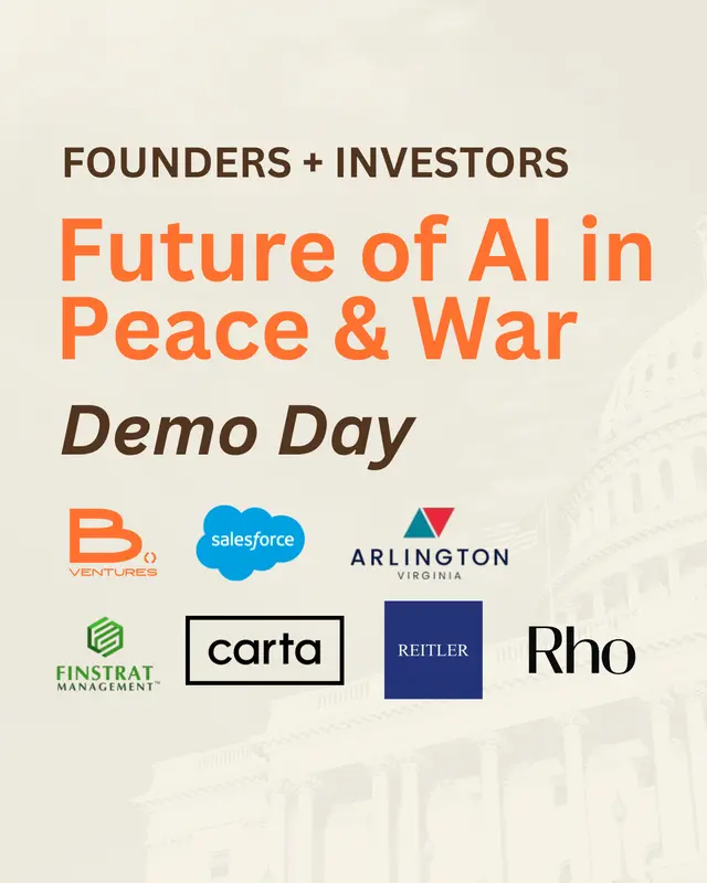 Future of AI in Peace & War (Demo Day)