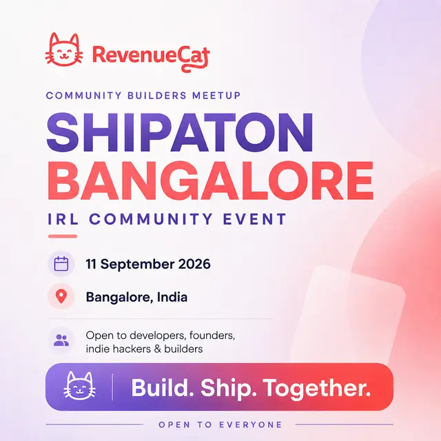 Shipaton: Bangalore Builders Meetup