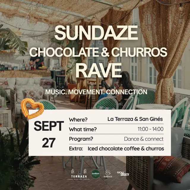 Sundaze Chocolate & Churros Morning Rave