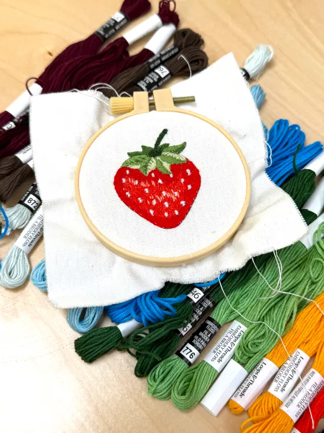 Embroidery & Tea: Bring your own garment