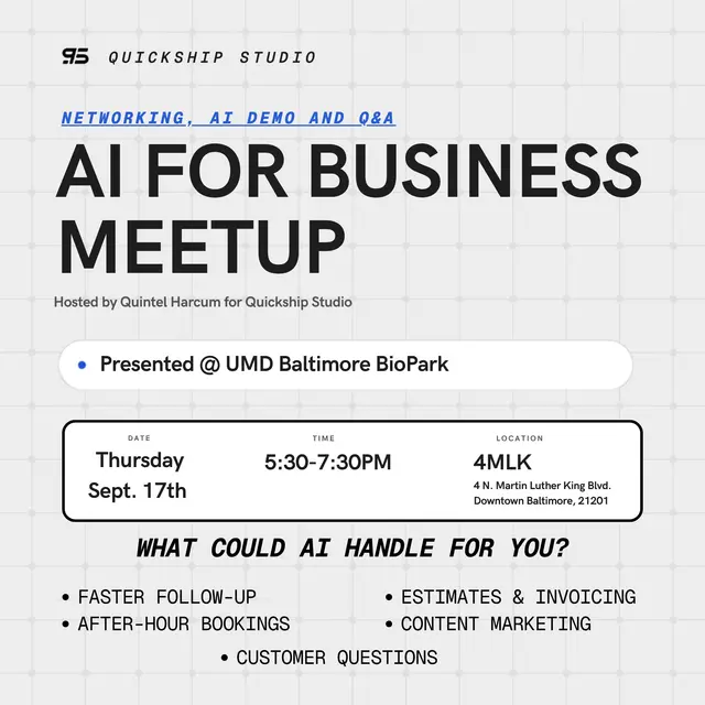 AI Meetup for Small Businesses