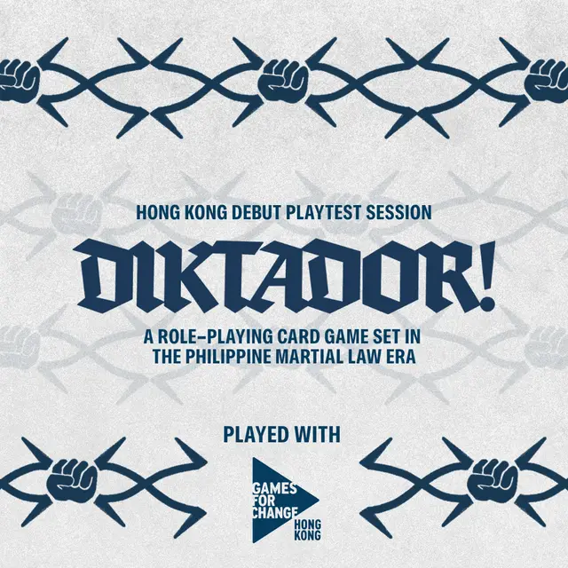 Diktador! Playtest: A Role-Playing Card Game on Power, Resistance, and Memory