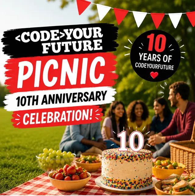 CodeYourFuture - 10th Anniversary Celebration - London Community Picnic