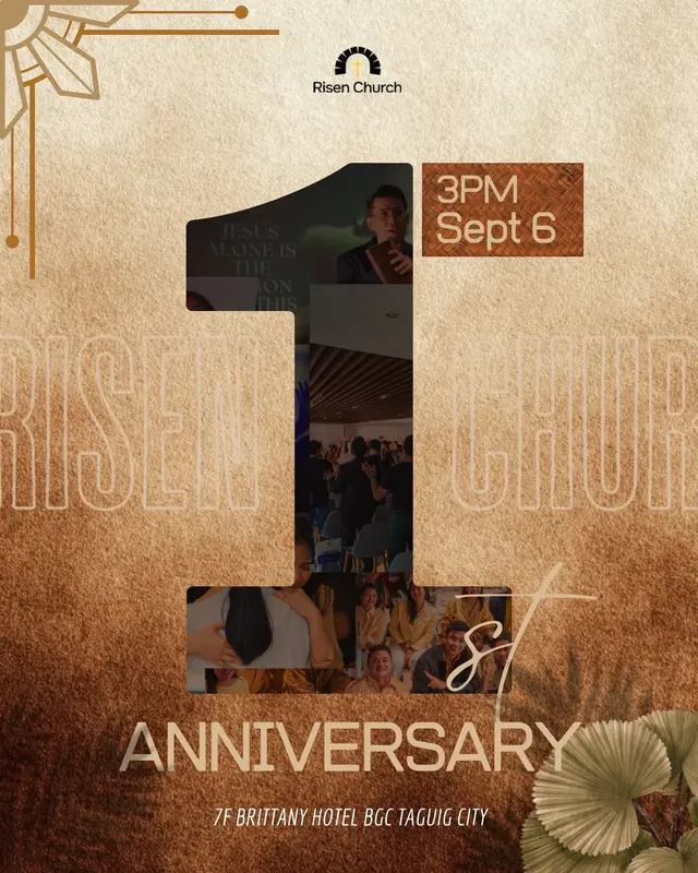 Risen Church’s 1st Year Anniversary