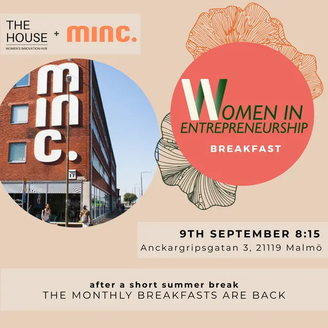 Women in Entrepreneurship Breakfast - September Edition at MINC