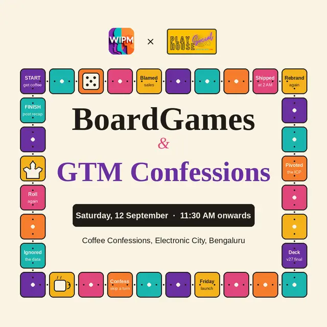 Board Games and GTM Confessions