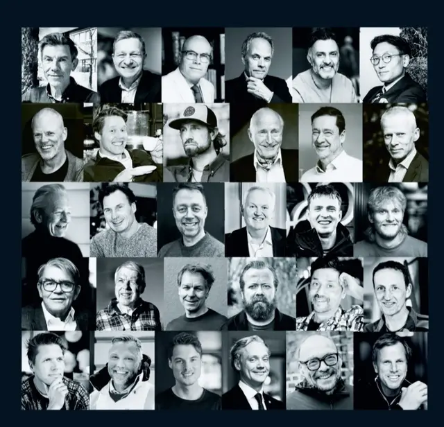 Lanseringsevent for boken "Menn som inspirerer Norge"