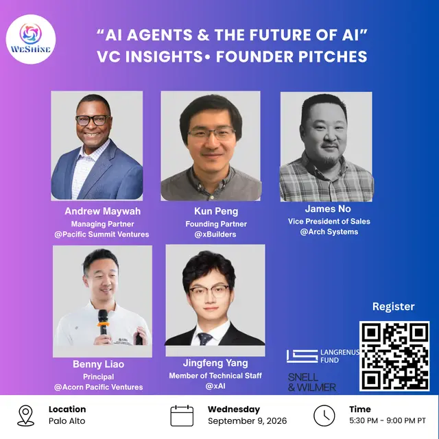 “AI Agents & The Future of AI” VC Insights• Founder Pitches