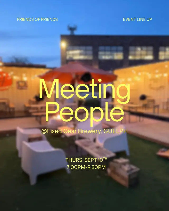 Meeting People @ Fixed Gear Brewing