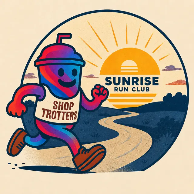Groceryshop 5k with Shoptrotters and Sunrise Run Club