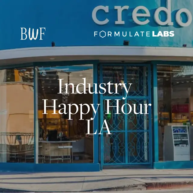 Beauty Work Friends Industry Happy Hour in LA