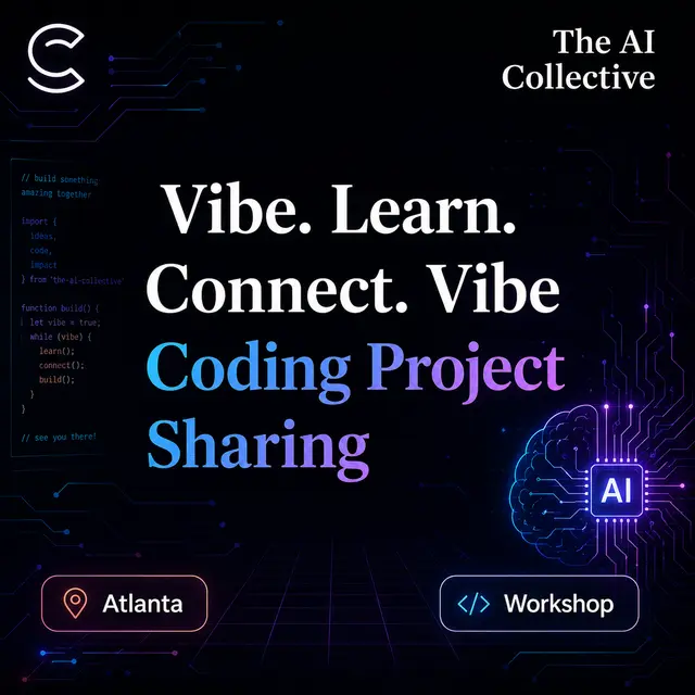 Vibe. Learn. Connect. ✨ Vibe Coding Project Sharing Meetup (w/ The AI Collective) @ The Hudson Grille in Midtown