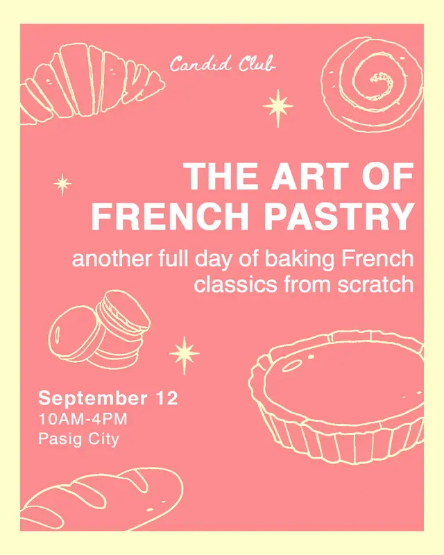 Candid Kitchen: French Pastry Baking Course