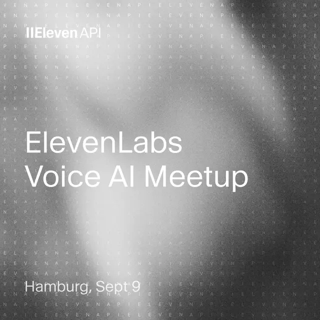 Elevenlabs voice AI meetup