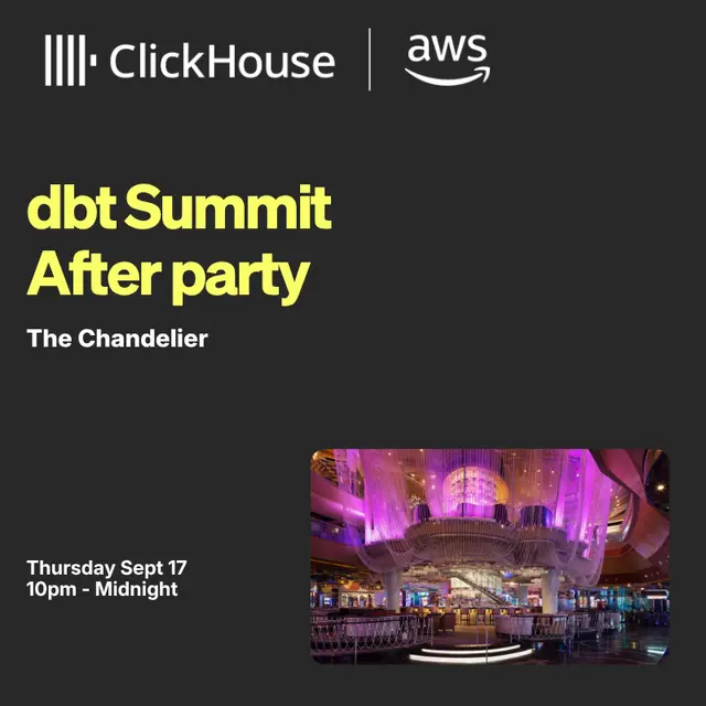 dbt Summit After Party