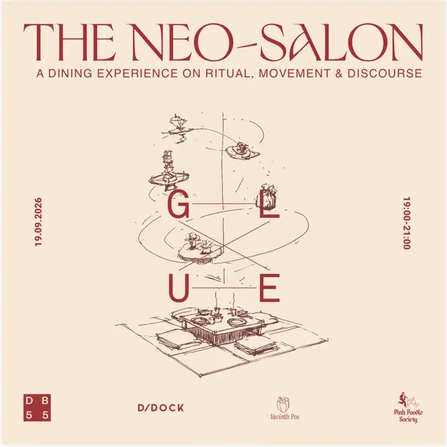 The Neo-Salon: A dining experience on ritual, movement & discourse for GLUE Amsterdam