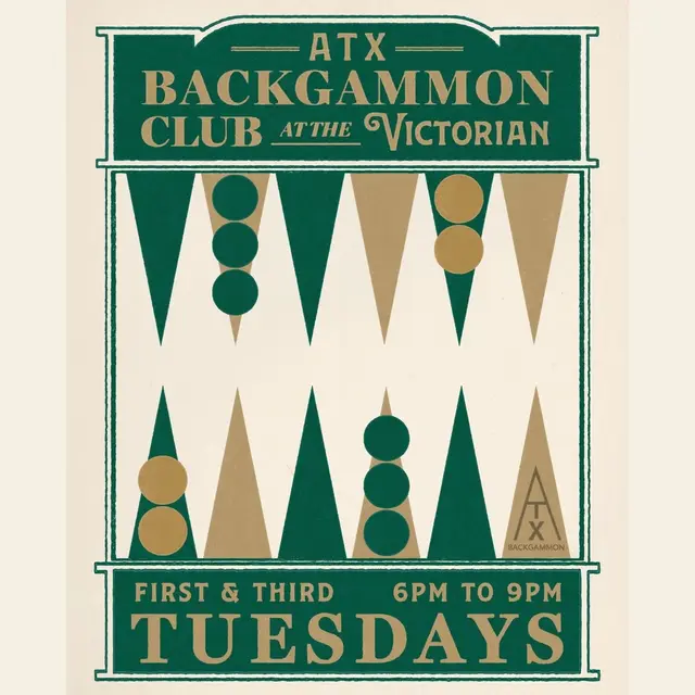 ATX Backgammon Club: Upstairs at the Victorian