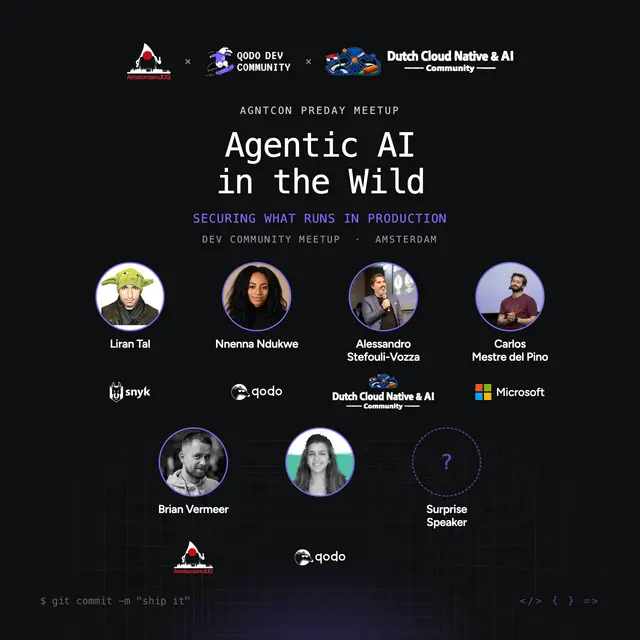 AGNTCon Preday Meetup - Agentic AI in the Wild: Securing What Runs in Production
