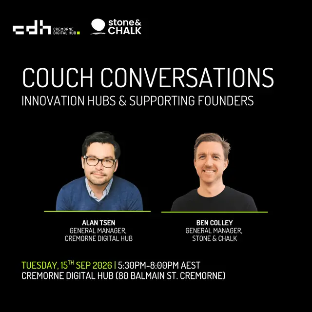 Couch Conversations: Innovation Hubs & Supporting Founders
