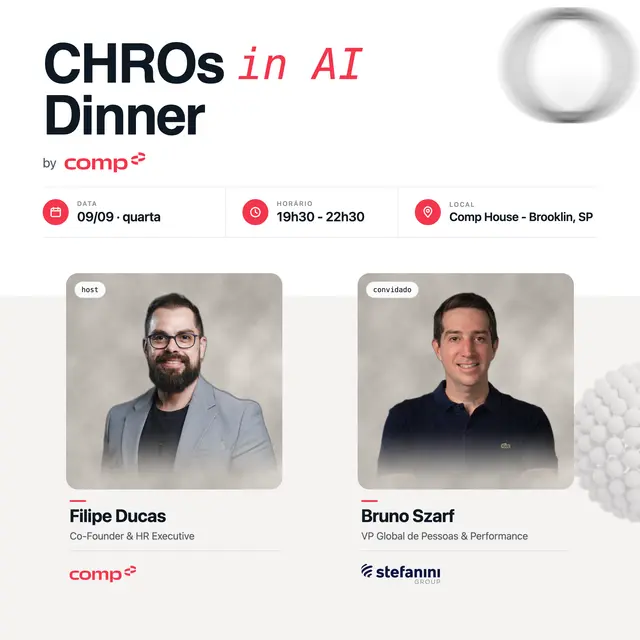CHROs in AI dinner | Bruno Szarf (Stefanini) | 09 de Setembro