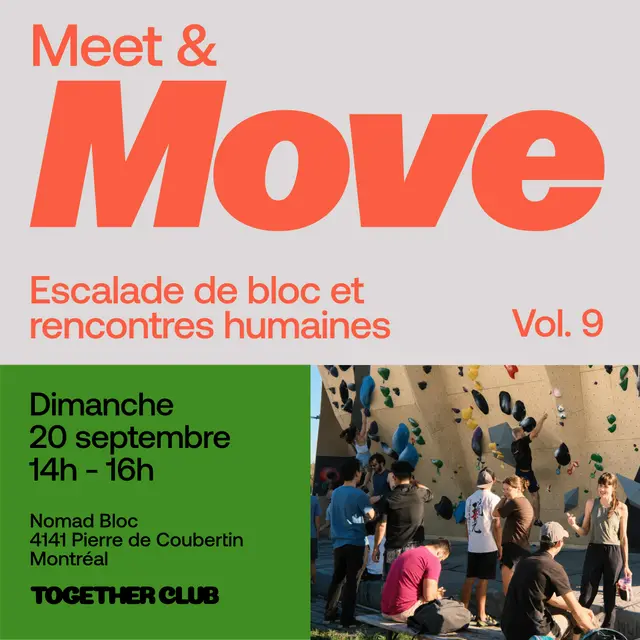 Meet & Move #9 — Escalade