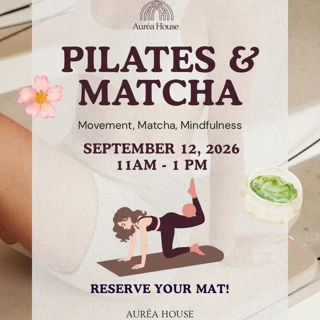 Auréa Preview: Pilates × Matcha