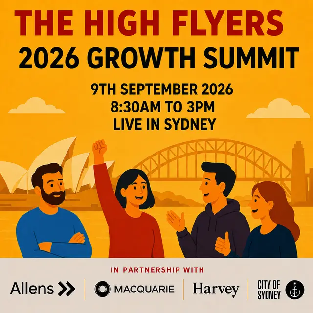 2026 High Flyers Growth Summit - Sydney Edition