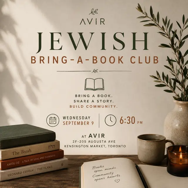 Jewish Bring-a-Book Club