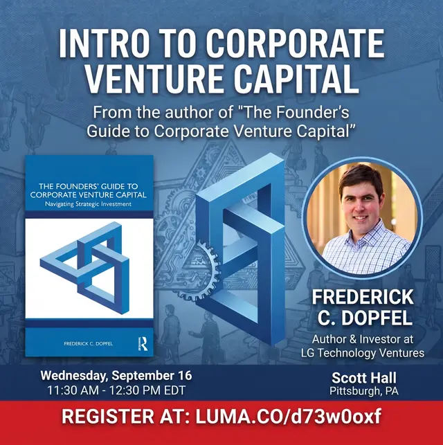 Intro to Corporate Venture Capital
