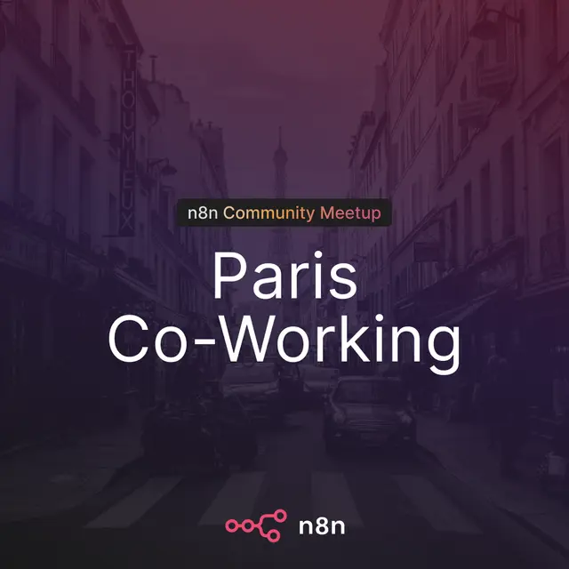 n8n Coworking Session Paris
