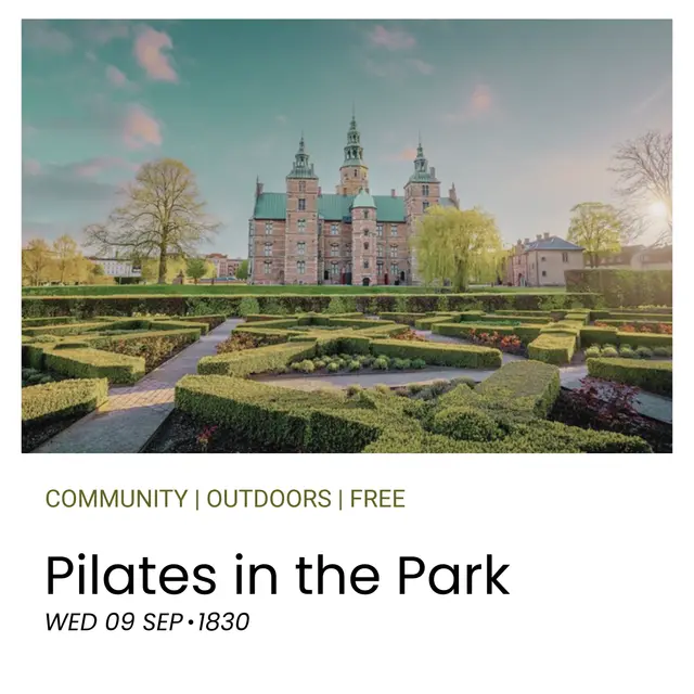 Pilates in the Park: Kongens Have